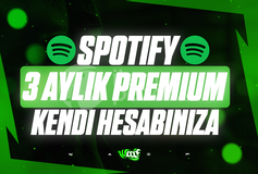 ⭐[HESABINIZA] Spotify 3 Aylık Premium Kod