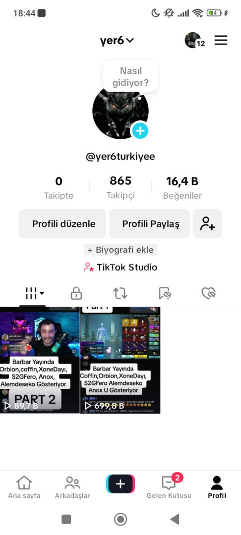 KESFETE AÇİK CANLİ YAYİN AÇİK HESAP!!