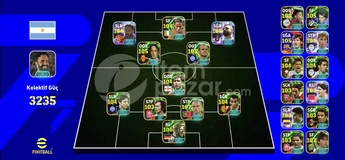 (KG 3236) 4 BOMBACI+SALAH+CUNHA+PEPE+SNEİJDER