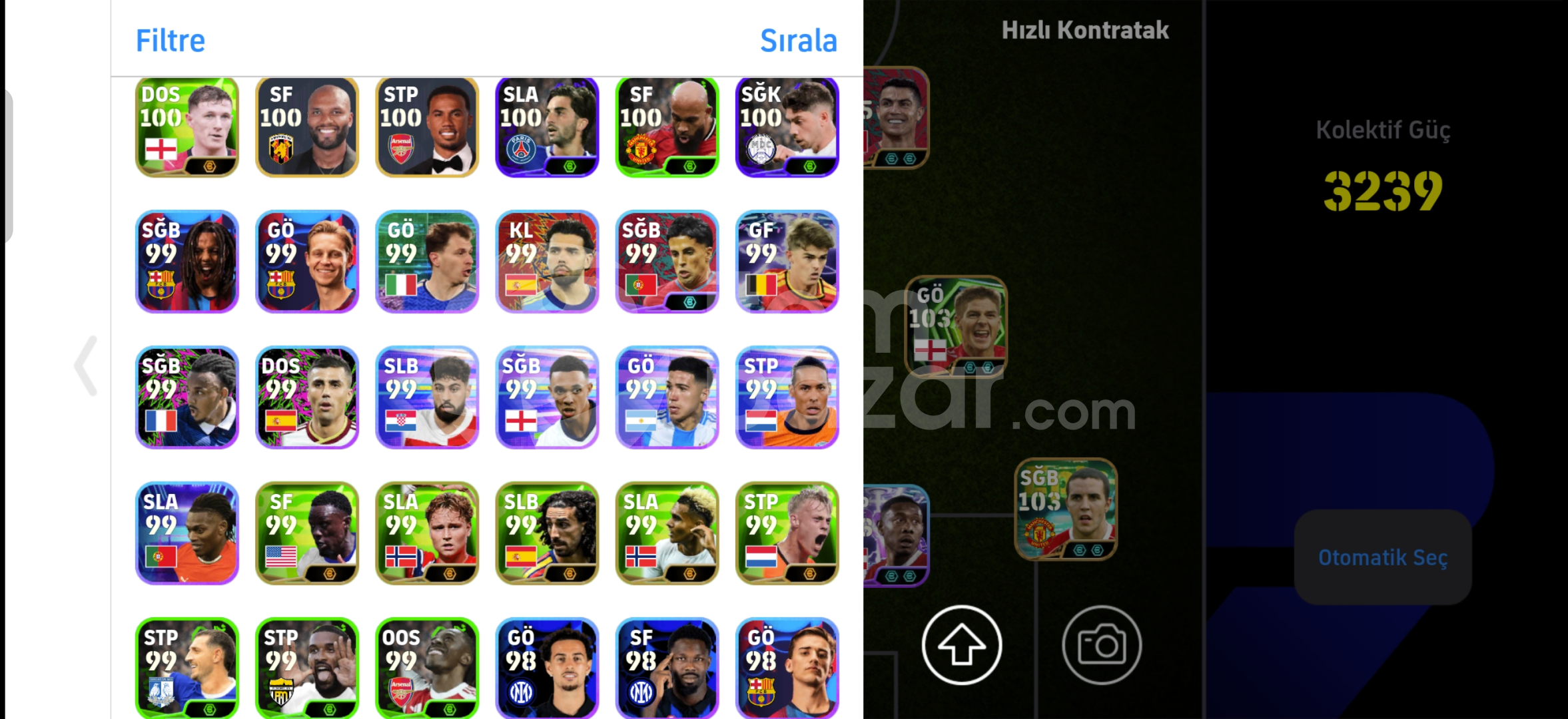 ⭐KG(3239) TEK BAĞ 109 HAZARD 108 RODRİ