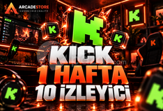 ✨Kick | 1 Hafta 10 İzleyici | Sorunsuz✨