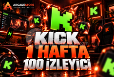 ✨Kick | 1 Hafta 100 İzleyici | Sorunsuz✨