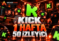✨Kick | 1 Hafta 50 İzleyici | Sorunsuz✨