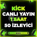 KİCK 1 SAAT 50 CANLI YAYIN İZLEYİCİ