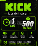 Kick 1 Saat 500 İzleyici