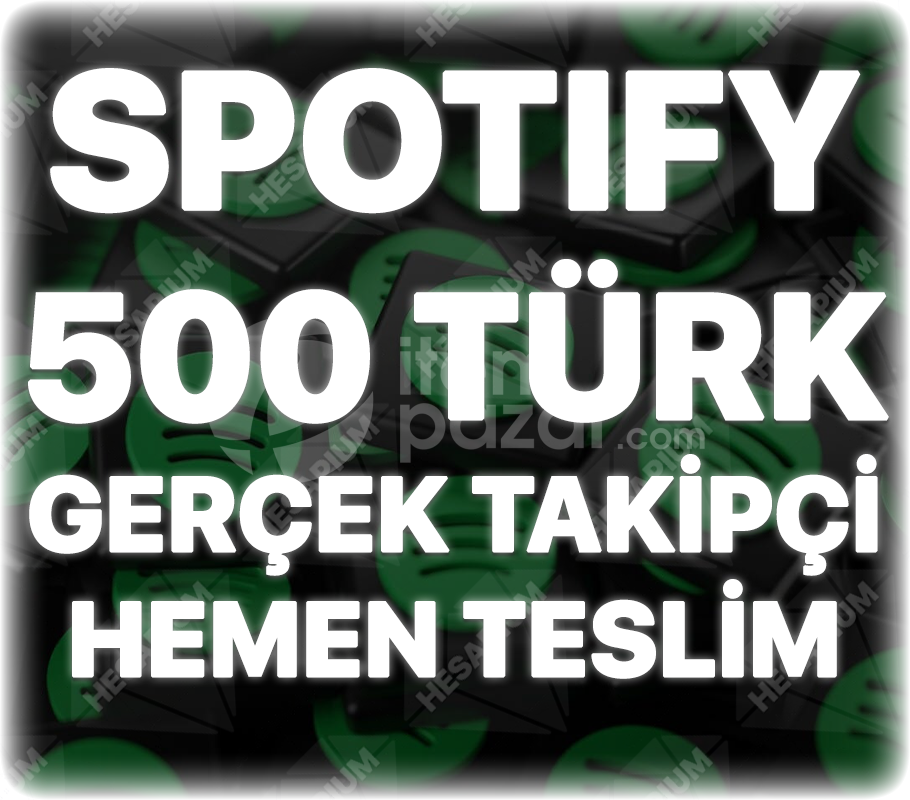 Spotify 500 Türk Takipçi - Düşüş Yok