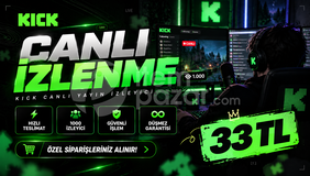Kick 1 Saat 1000 İzleyici (Kampanya)