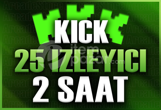 ✨Kick | 2 Saat 25 İzleyici | Garantili✨