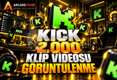 ✨Kick 2000 Klip İzlenme ✨