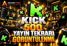✨Kick 500 Yayın Tekrarı İzlenme✨