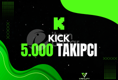 ⭐️KICK 5.000 TAKİPÇİ - HIZLI⭐️