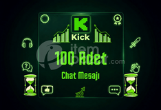 Kick Chat Botu [100 Adet Mesaj]