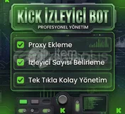 KİCK İZLEYİCİ BOTU SINIRSIZ