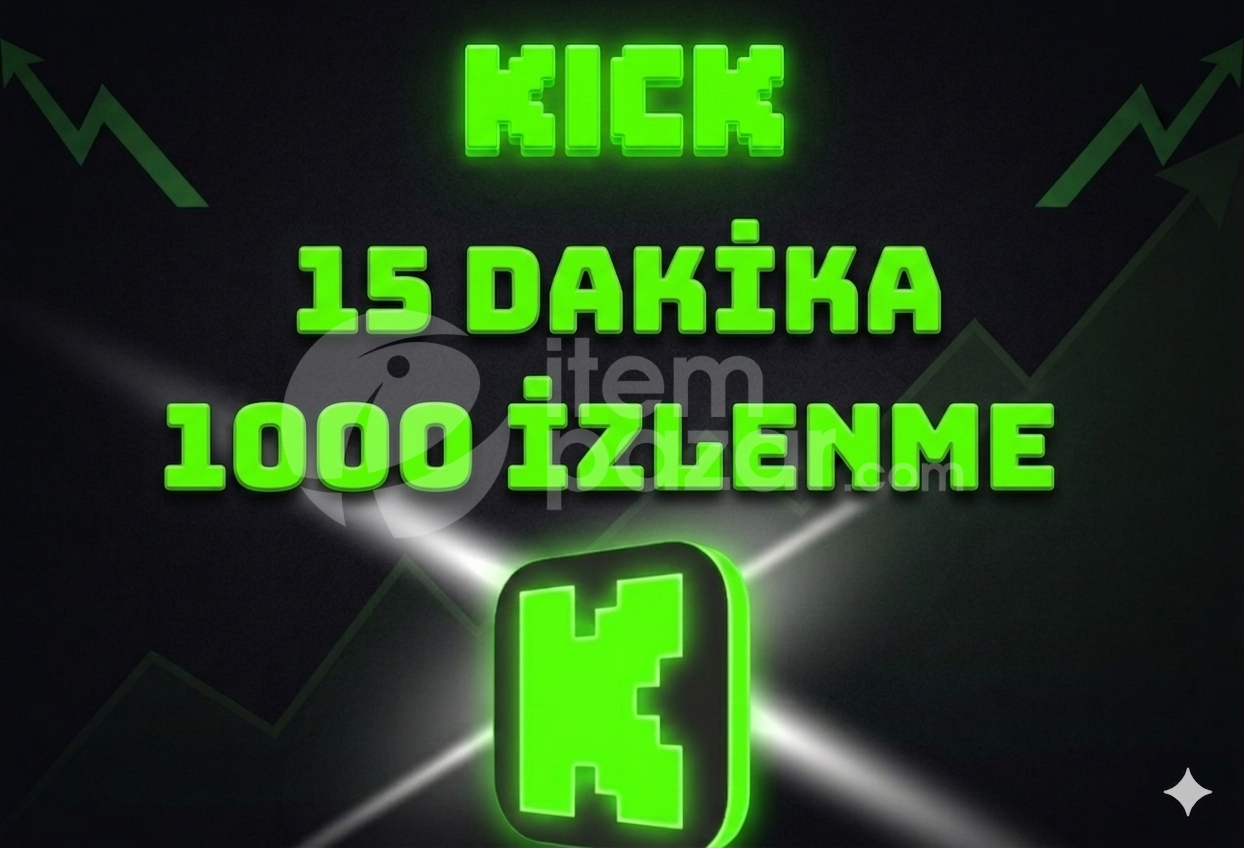 KİCK KEŞFET ETKİSİ | 1000 tane | 15 dakika 