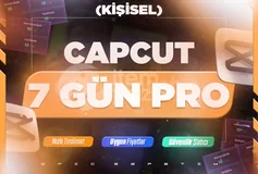 ⭐[KİŞİSEL] Capcut Pro 7 Günlük Mobil+PC⭐