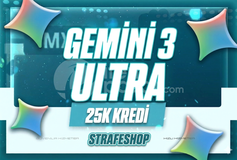 KİŞİSEL Gemini ULTRA 25K Kredi 1 GÜN GARANTİ