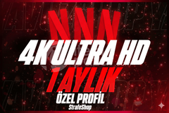 KİŞİYE ÖZEL 4K Netflix 1 Aylık + OTO TESLİM