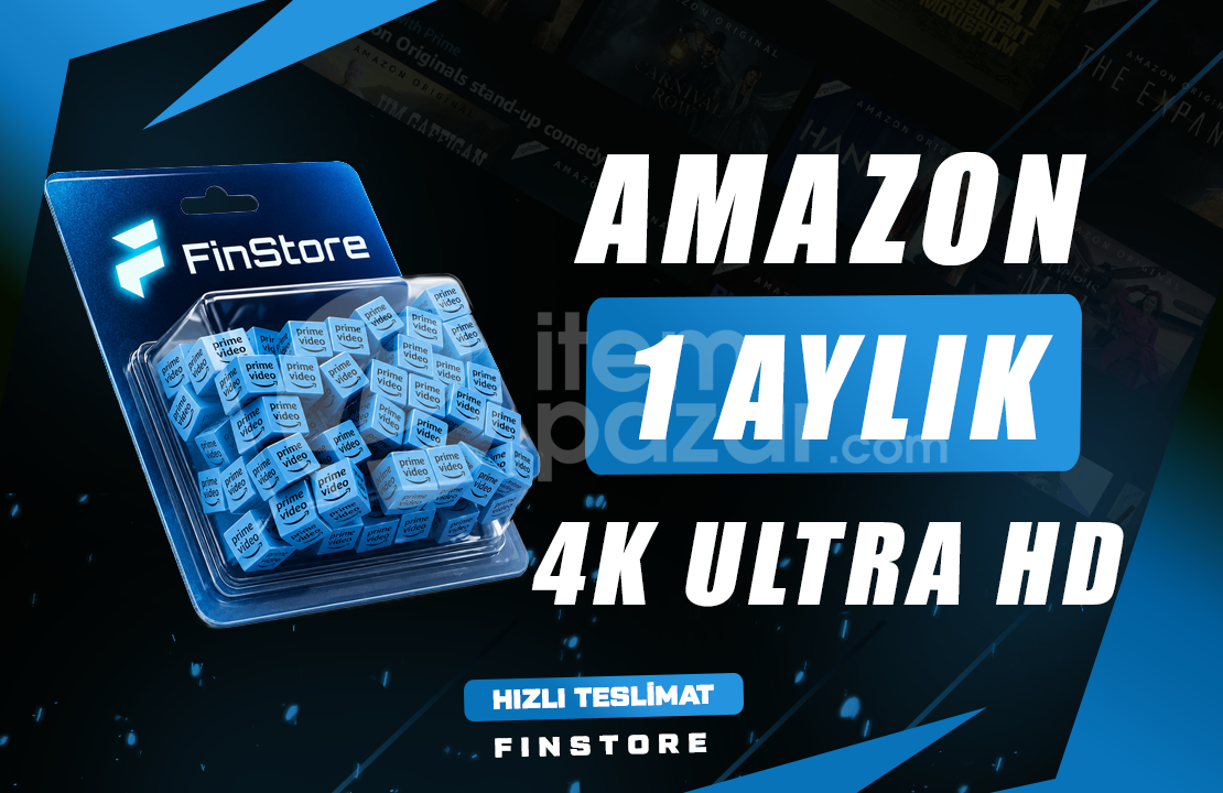 [KİŞİYE ÖZEL] 4K Ultra HD 1 Aylık Prime Video