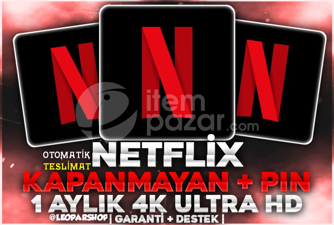 ⭐Kişiye Özel⭐Netflix 4k Ultra HD HESAP!