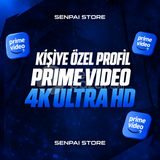 ⭐KİŞİYE ÖZEL PROFİL⭐1 Aylık Prime Video