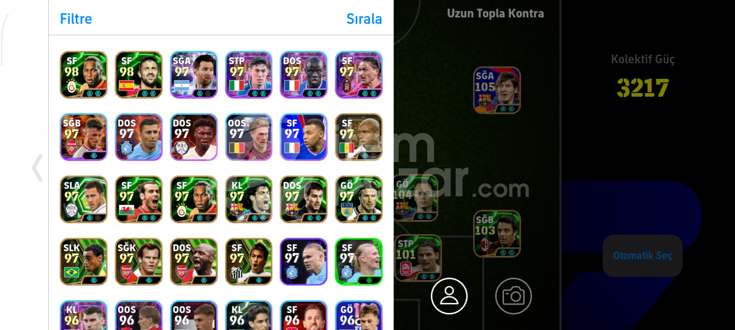 Klasman kasmalık hesap