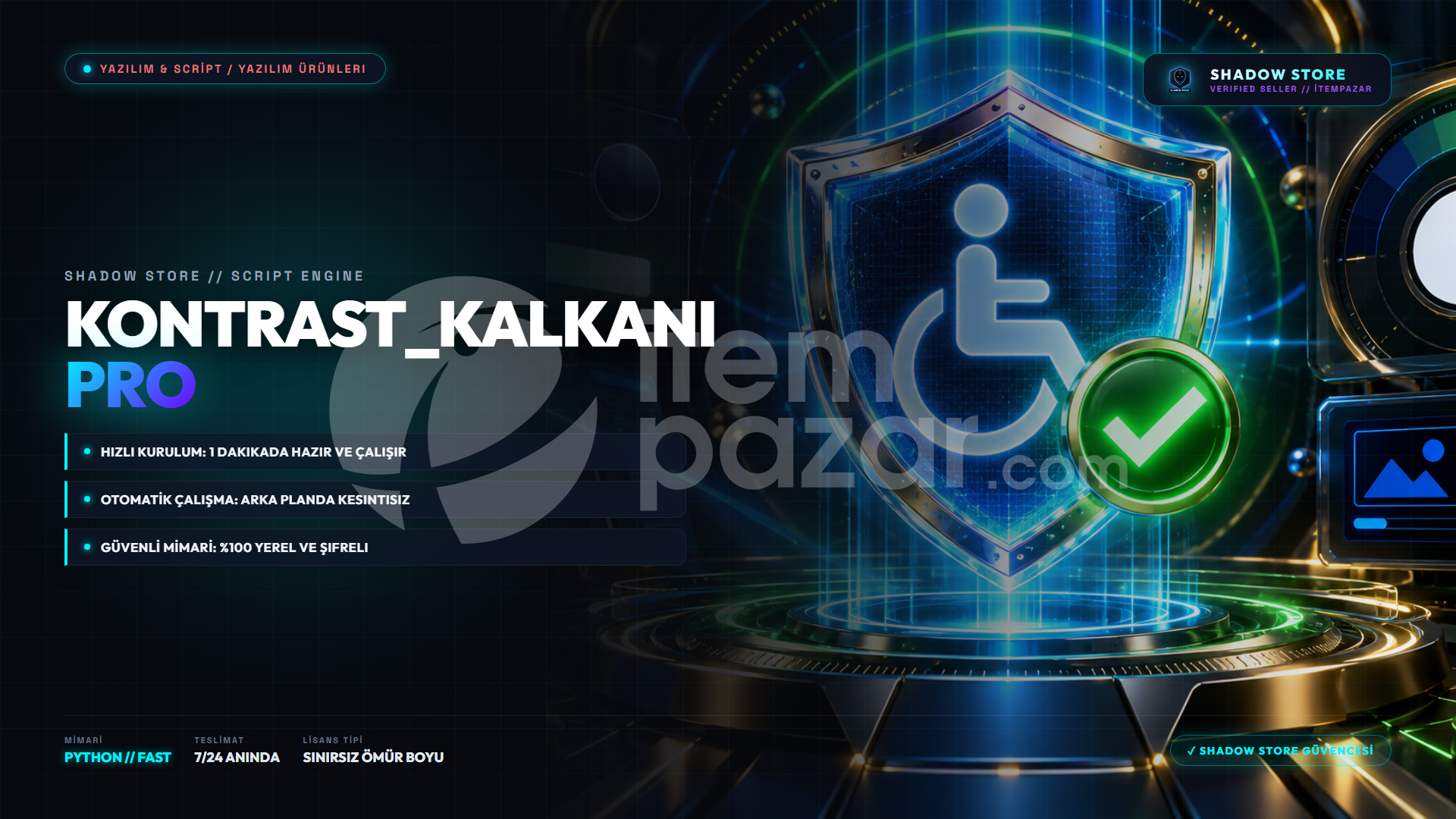 KontrastKalkanı Pro | WCAG Web