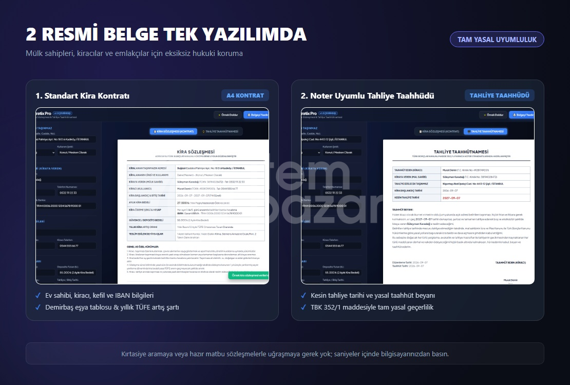 Kontratix Pro | Dijital Belge