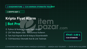 Kripto Fiyat Alarm | Bot Pro | #093