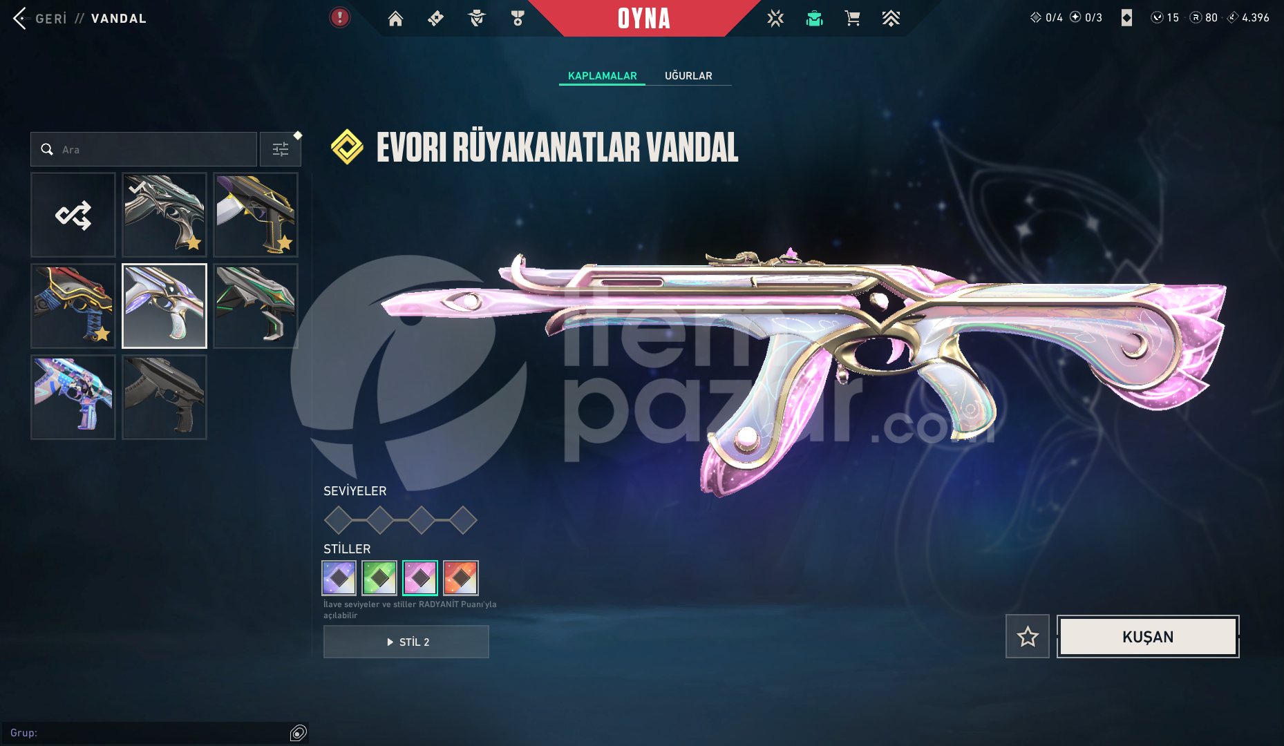 Kuronami No Yaiba Evori Vandal Champions 2024