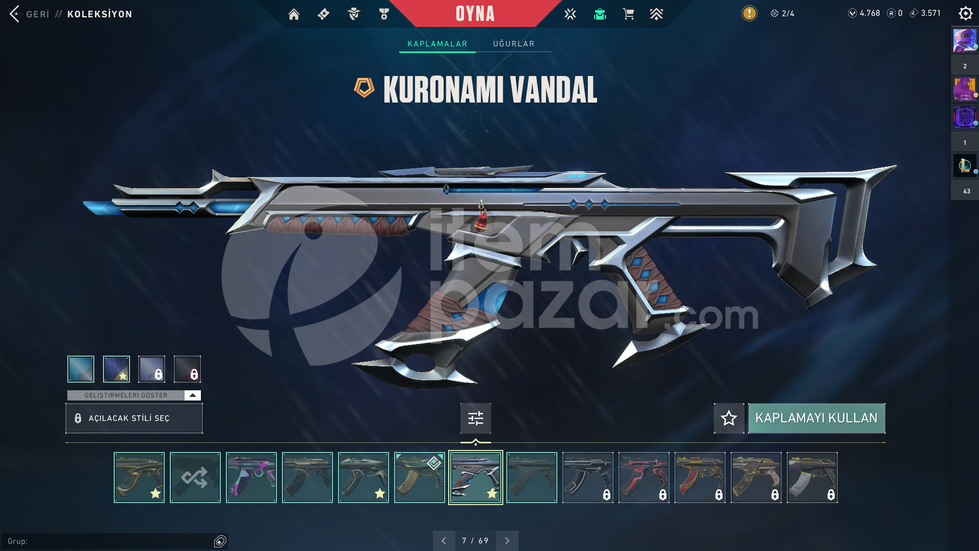 KURONAMİ/SERİ TETİK/RUYI/YAĞMACI E-POSTA HESAP