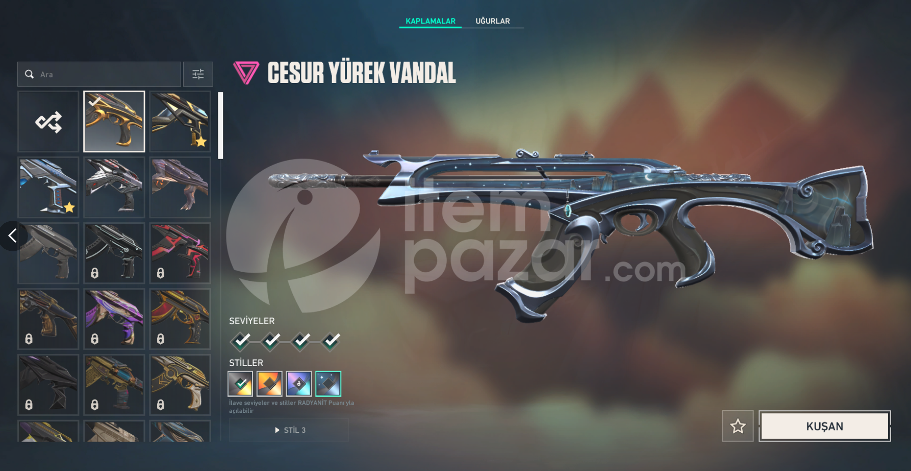 Kuronami vandallı hesap