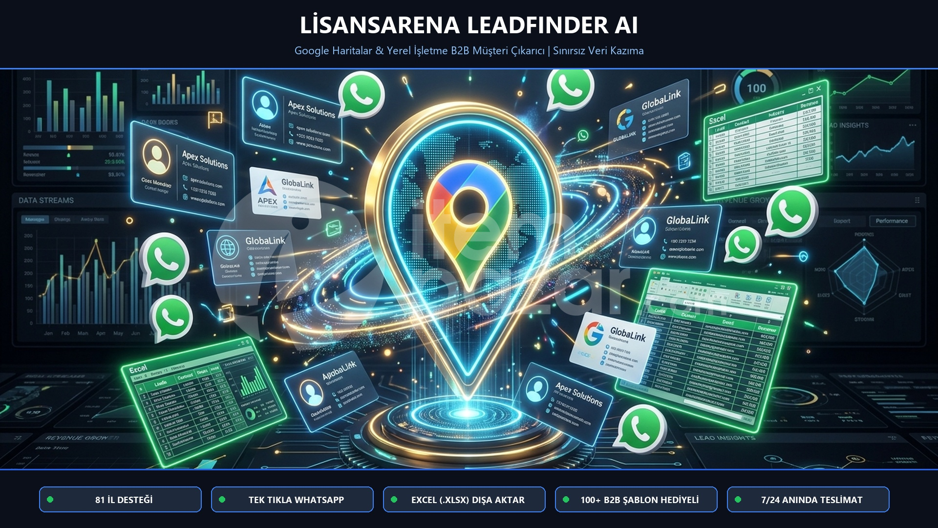 LeadFinder Pro | Harita Bot