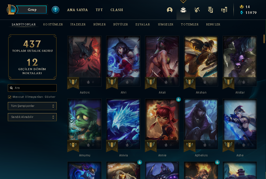 League Of Legends Temiz Hesap