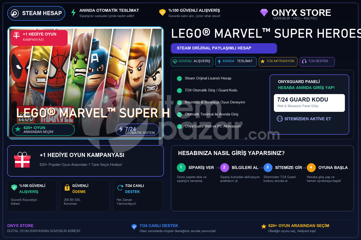 LEGO® Marvel™ Super Heroes Garantili + Hediye