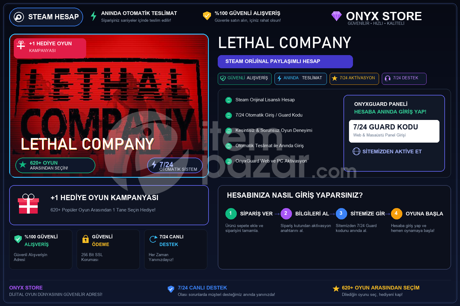 Lethal Company Garantili + Hediye