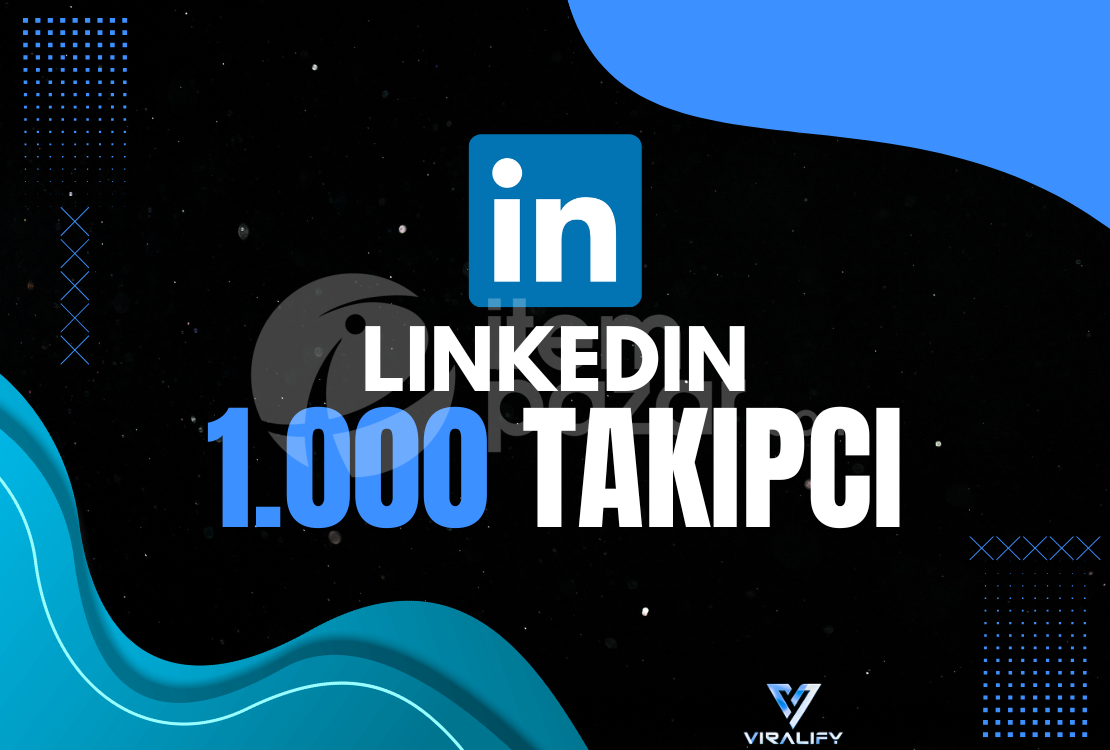 ⭐️LINKEDIN 1.000 TAKİPÇİ - HIZLI⭐️