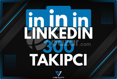 ⭐️LINKEDIN 300 TAKİPÇİ - HIZLI⭐️