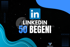 ⭐️LINKEDIN 50 BEĞENİ - HIZLI⭐️