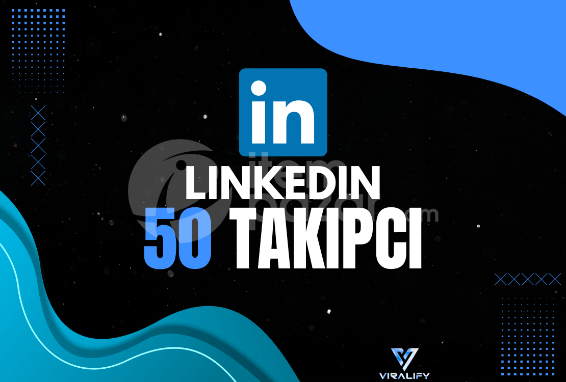 ⭐️LINKEDIN 50 TAKİPÇİ - HIZLI⭐️