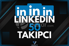 ⭐️LINKEDIN 50 TAKİPÇİ - HIZLI⭐️