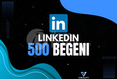 ⭐️LINKEDIN 500 BEĞENİ - HIZLI⭐️