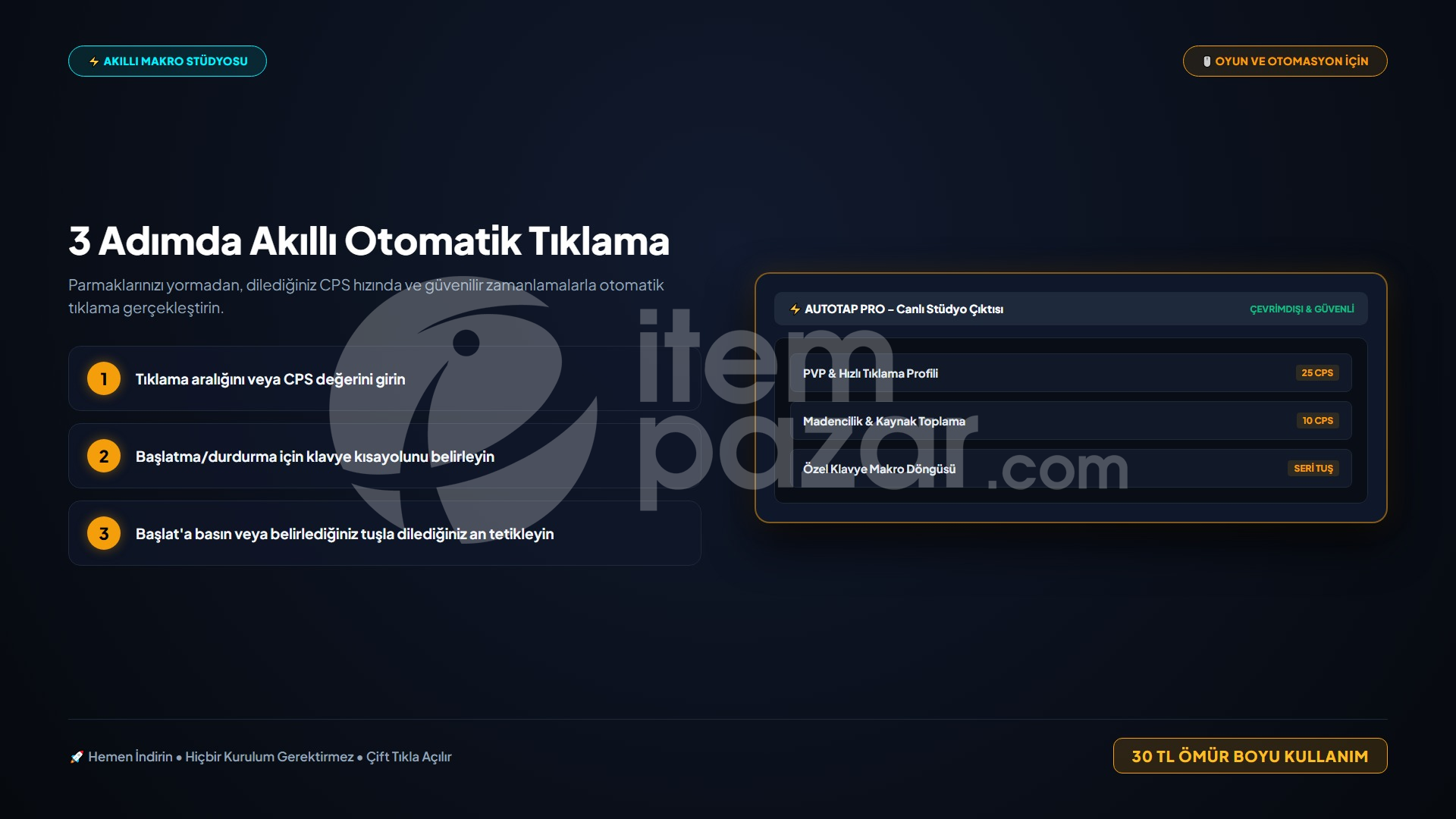 LisansArena AutoTap Pro | Script
