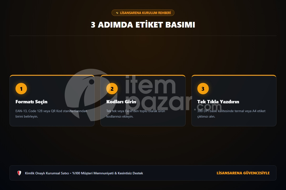 LisansArena BarcodeForge Pro | Script