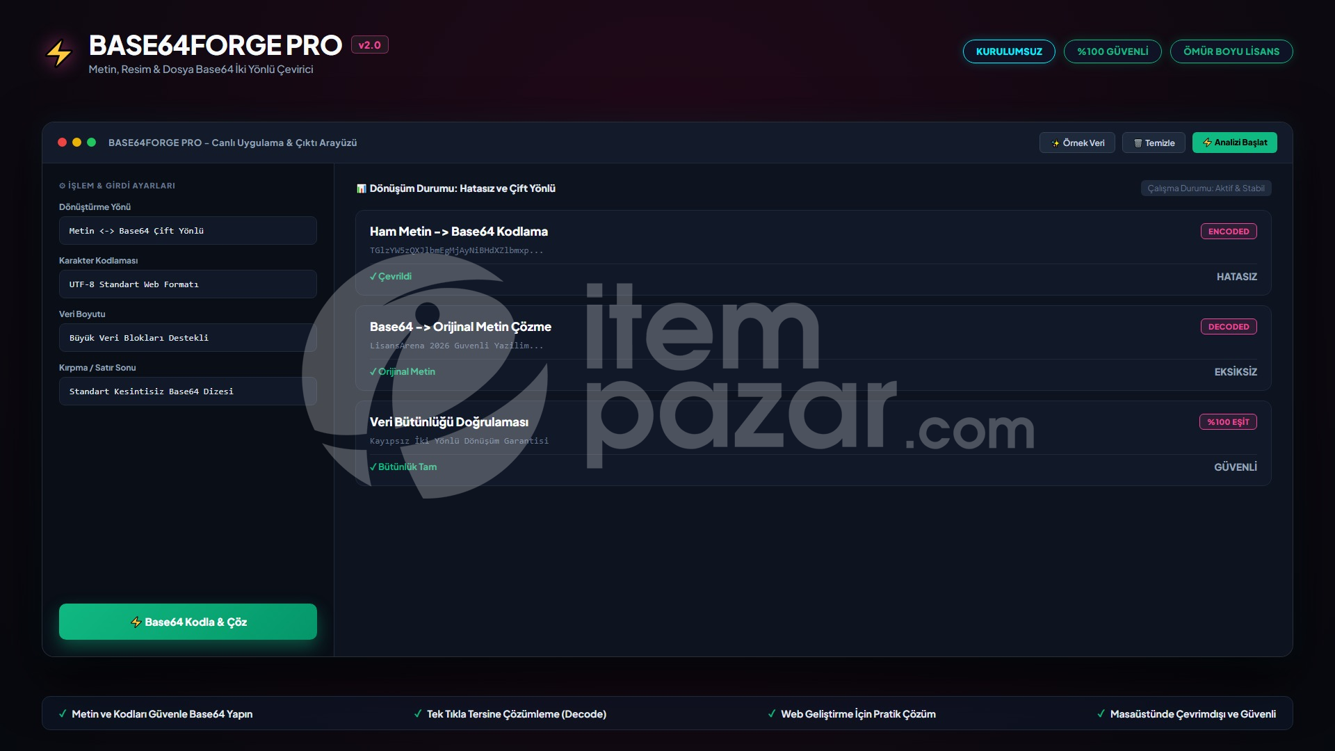 LisansArena Base64Forge Pro | Script