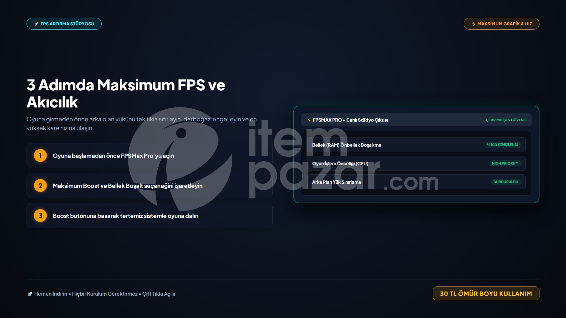 LisansArena FPSMax Pro | Script