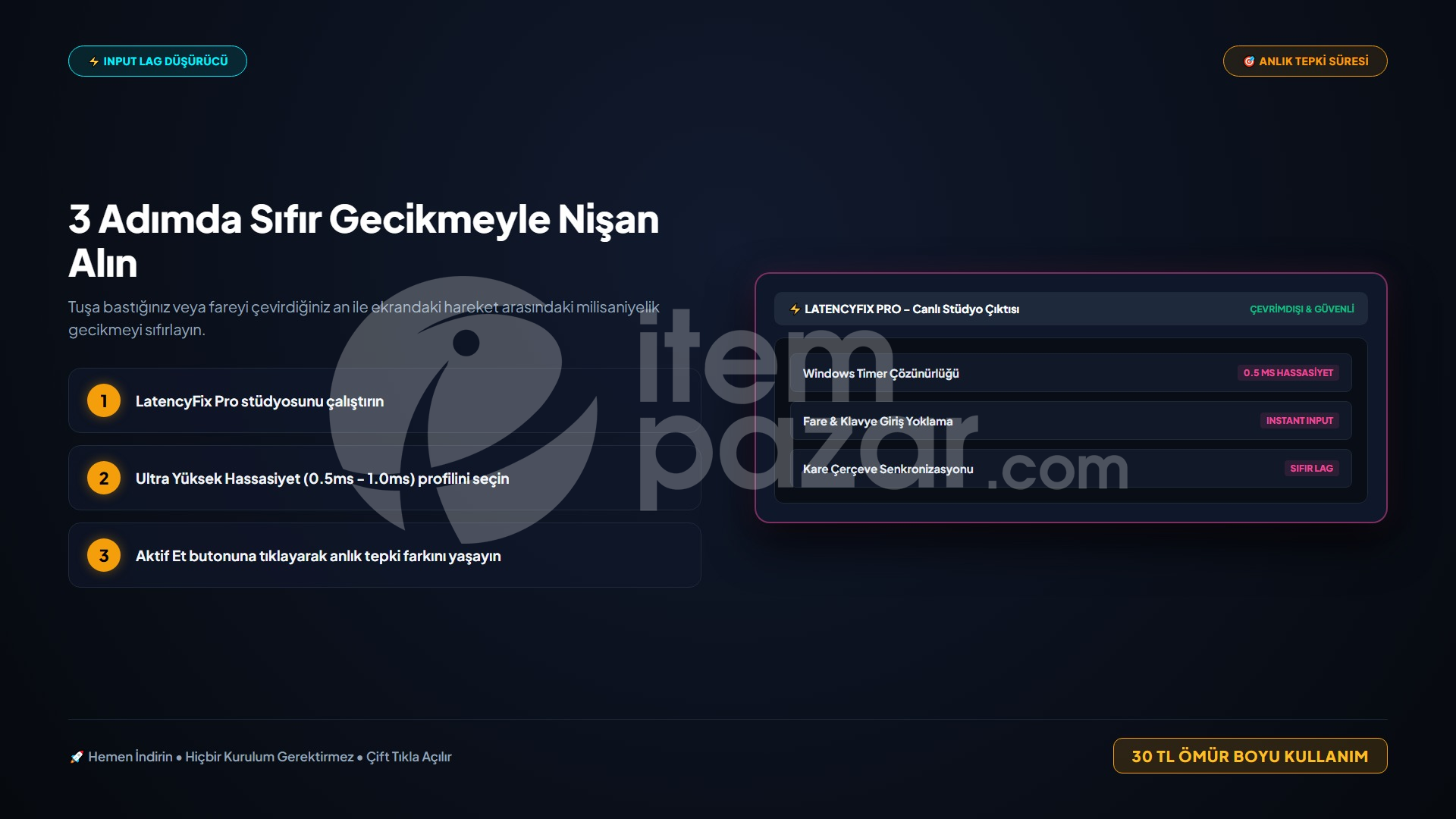 LisansArena LatencyFix Pro | Script