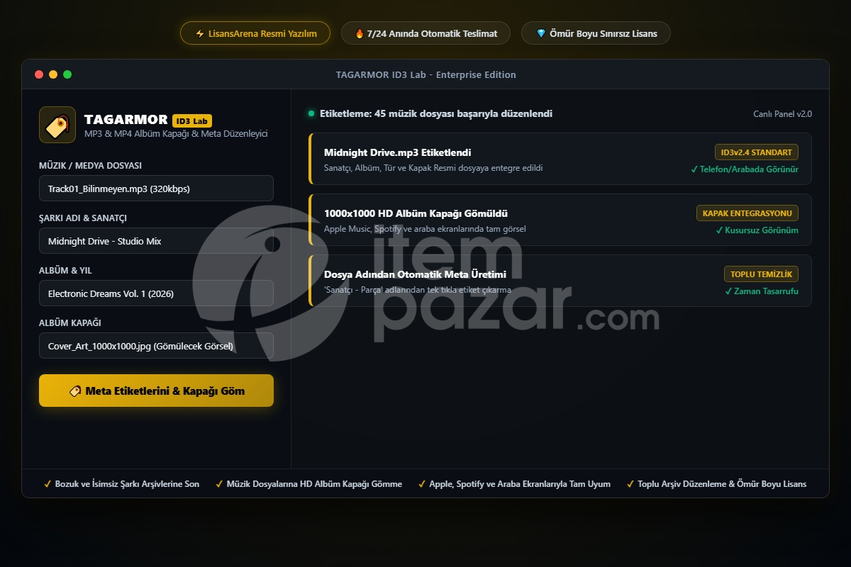 LisansArena MediaTag Pro | Script