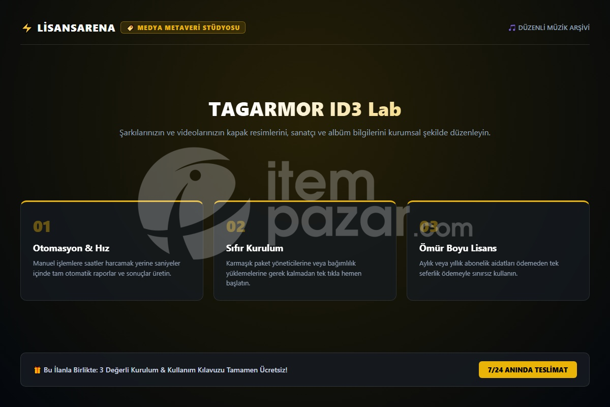 LisansArena MediaTag Pro | Script