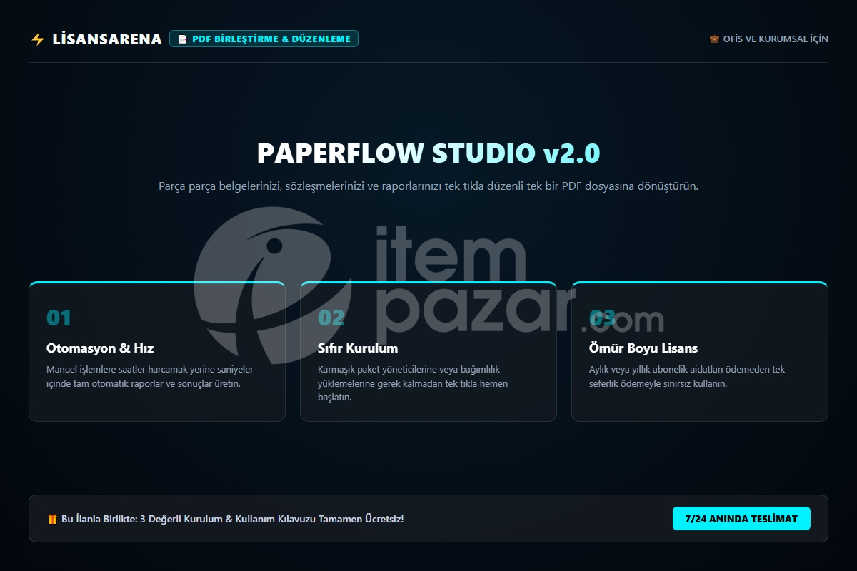LisansArena PDFMerge Pro | Script