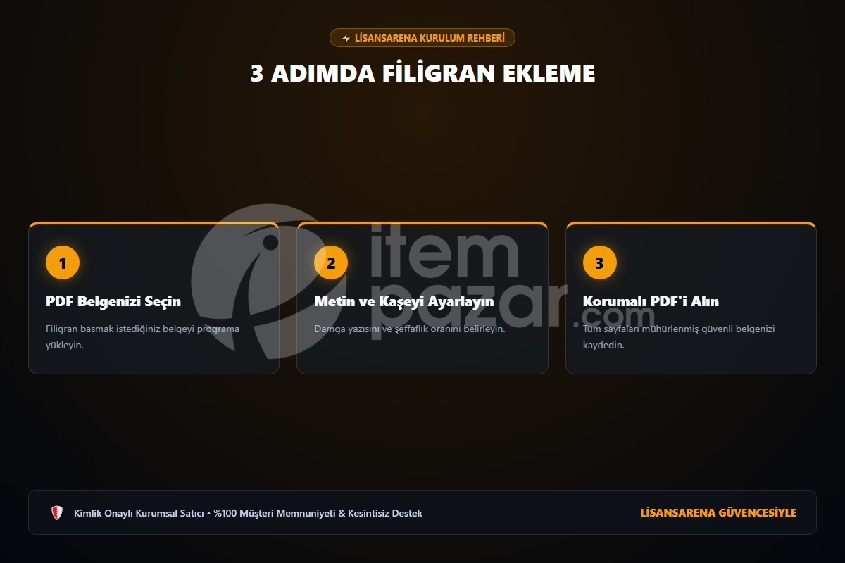 LisansArena PDFWatermark Pro | Script